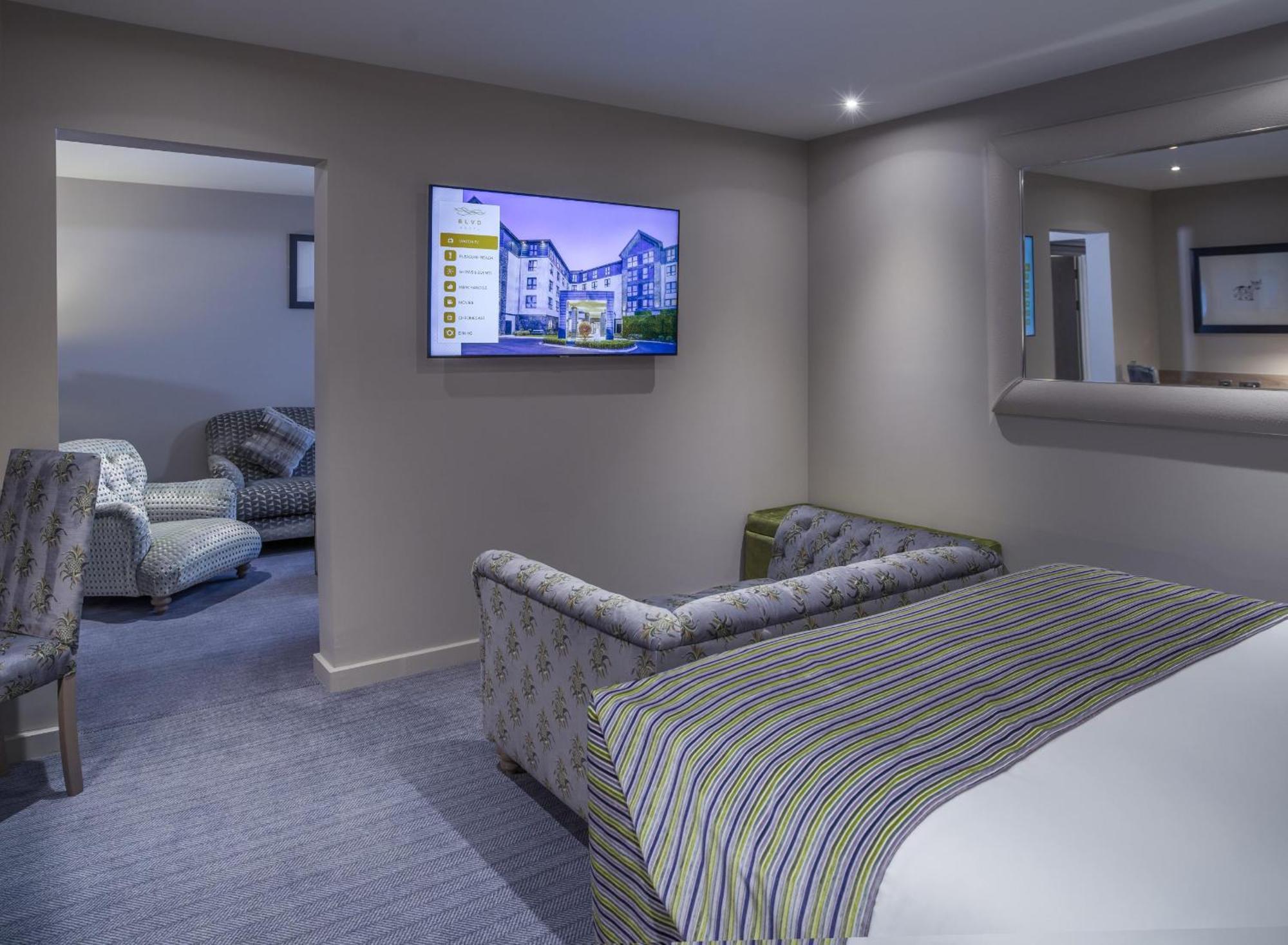Boulevard Hotel Blackpool Exterior foto A room at the hotel